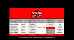 Desktop Screenshot of golfguide.com.ar