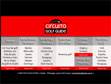 Tablet Screenshot of golfguide.com.ar